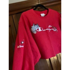 Champion cropped sweatshirt